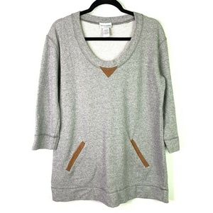 SOFT SURROUNDINGS Pullover Top sweater pockets